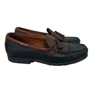 Allan Edmonds Loafers Brown Nashua Kiltie Tassel Loafer Mens size 10